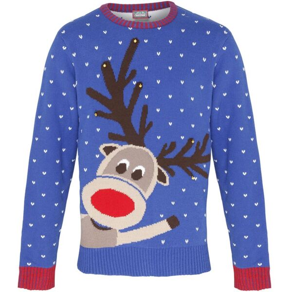 Reindeer 3D Adults Christmas Jumper Thumbnail
